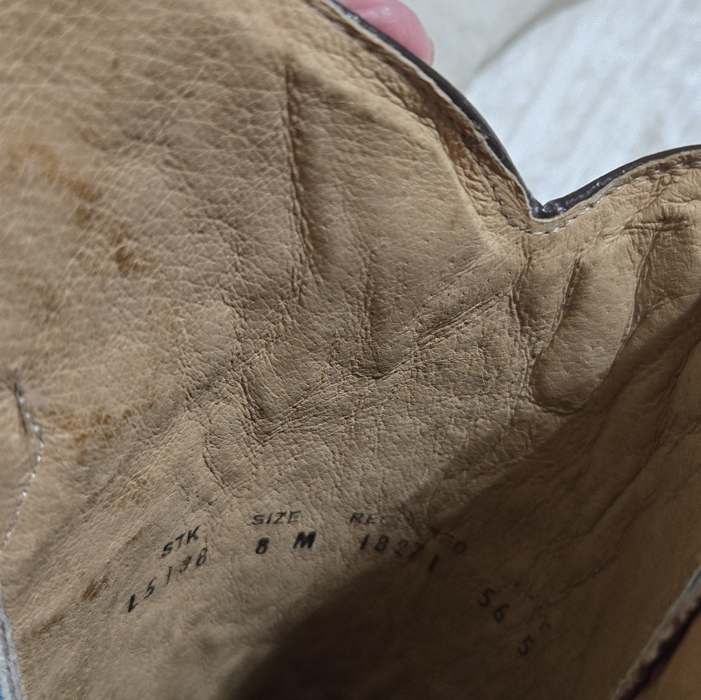 Circle G  Snip Toe Western Cowboy Boots Size 8 EUC!! Look Brand New!! - Picture 12 of 13